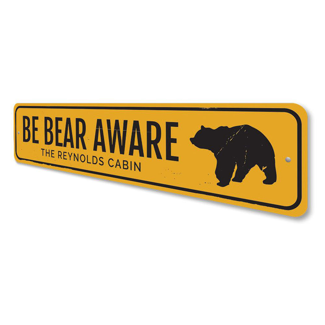 Be Bear Aware Sign