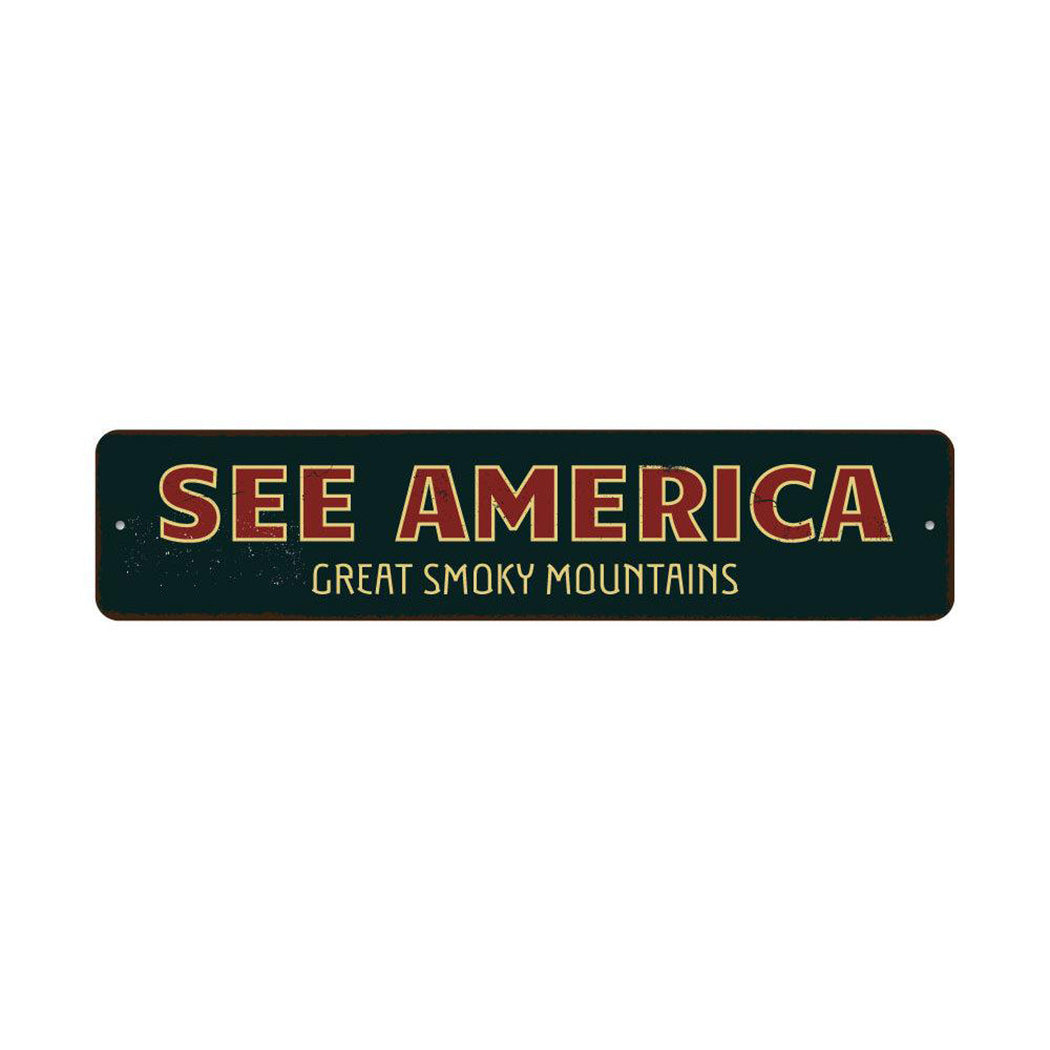 See America Metal Sign