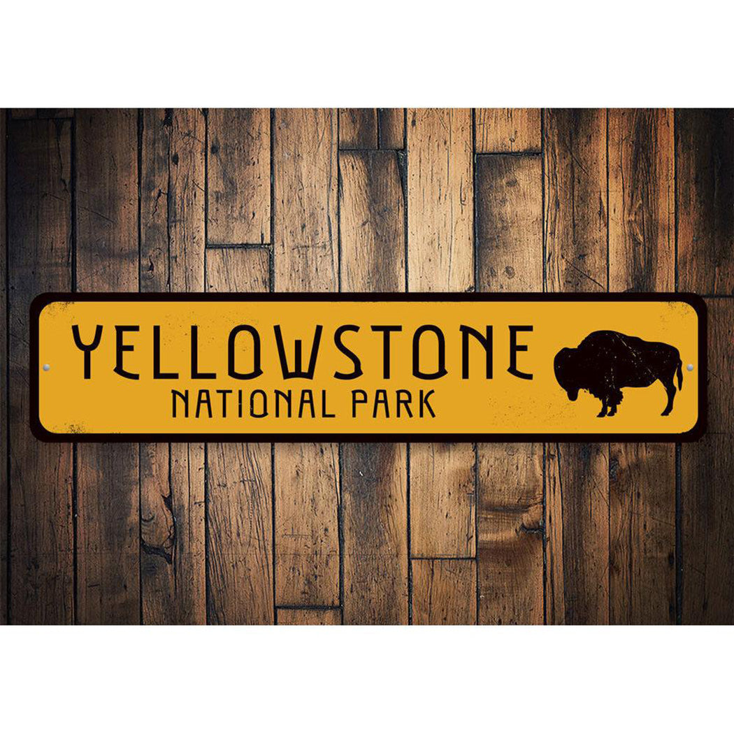 Buffalo National Park Sign