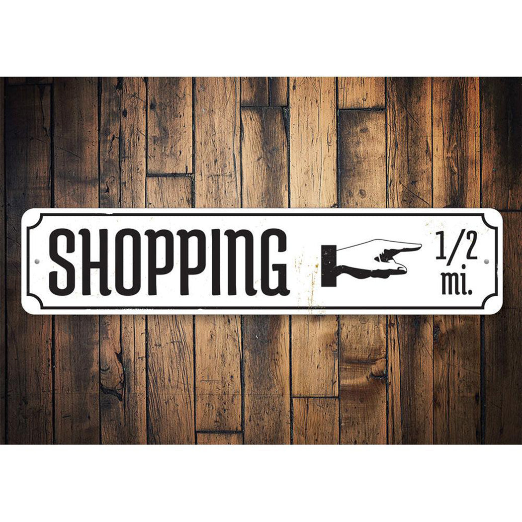 Shopping Sign
