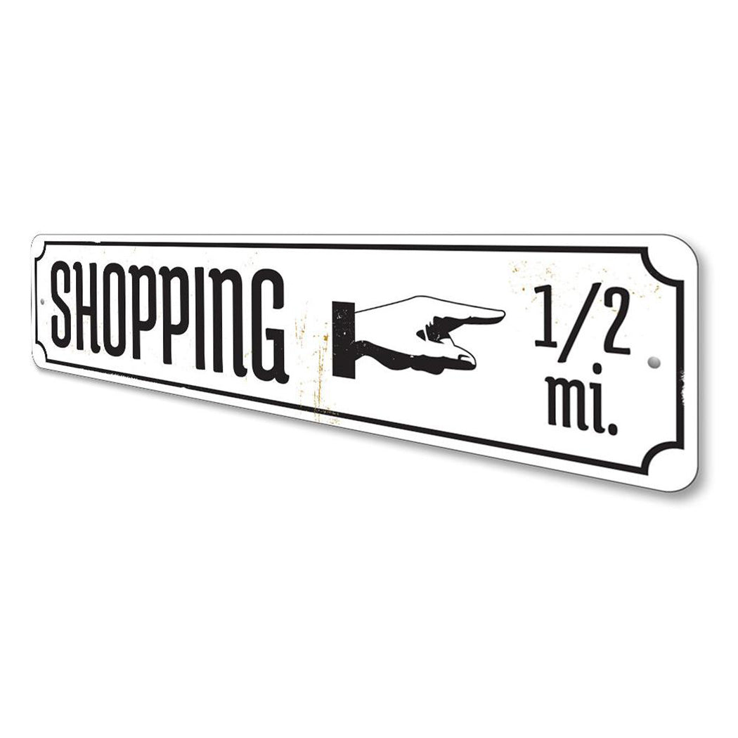 Shopping Sign