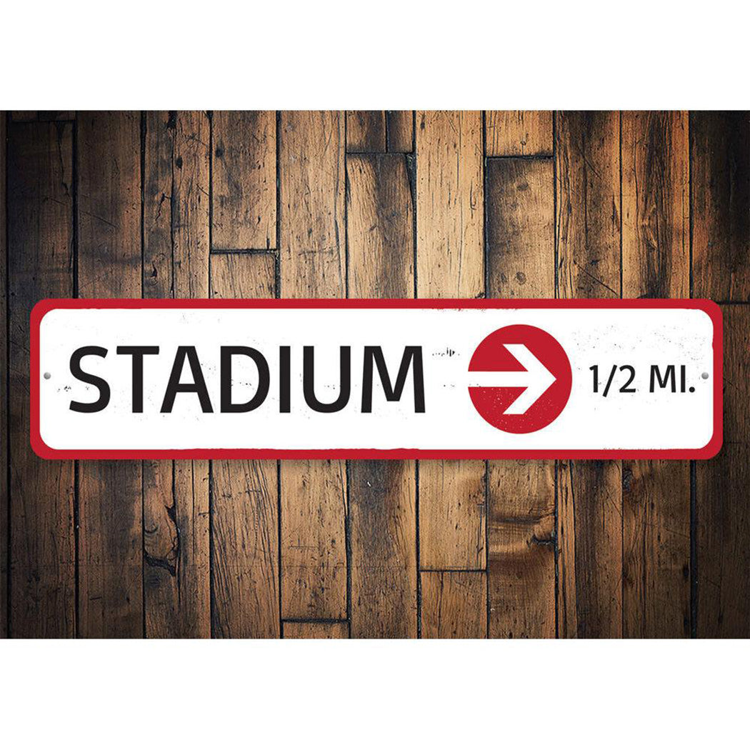 Stadium Sign