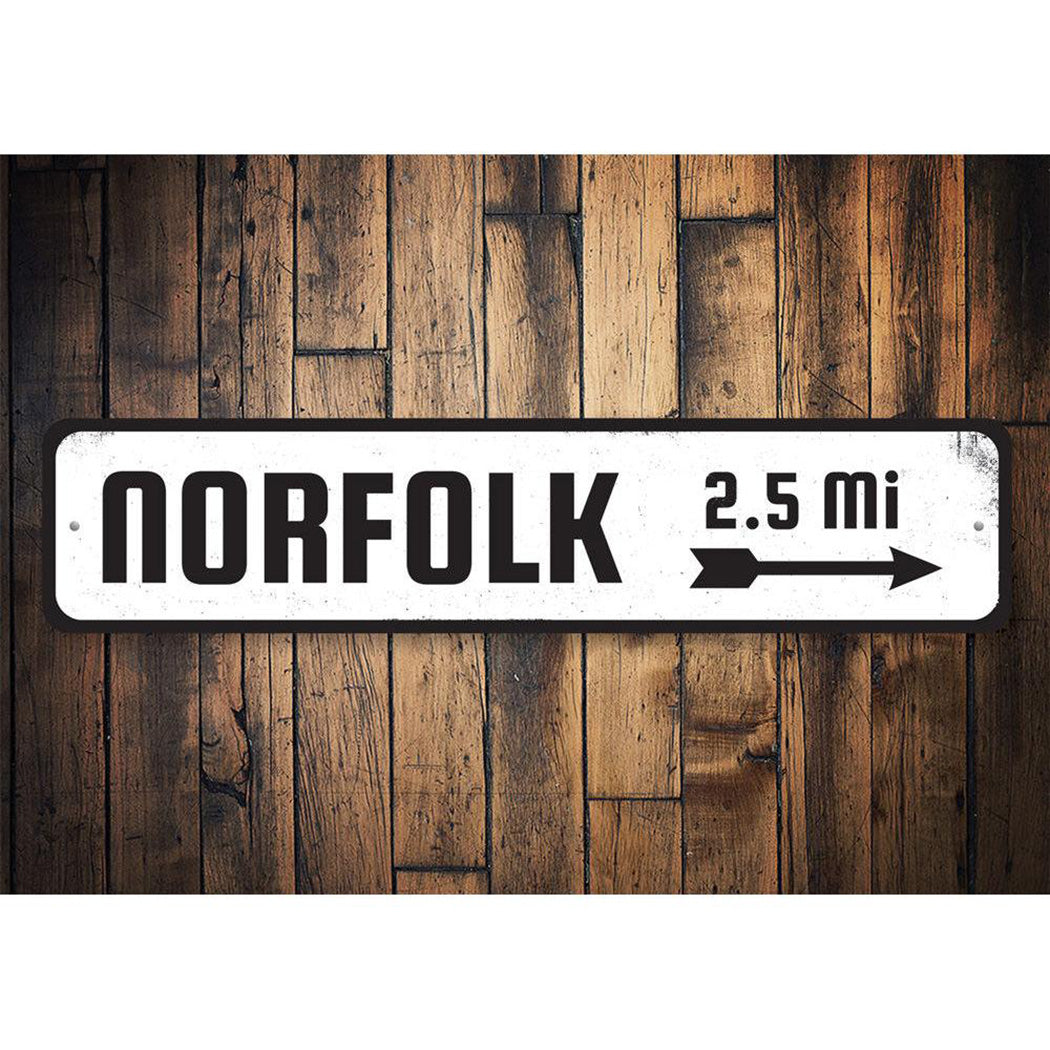 Location Arrow Sign