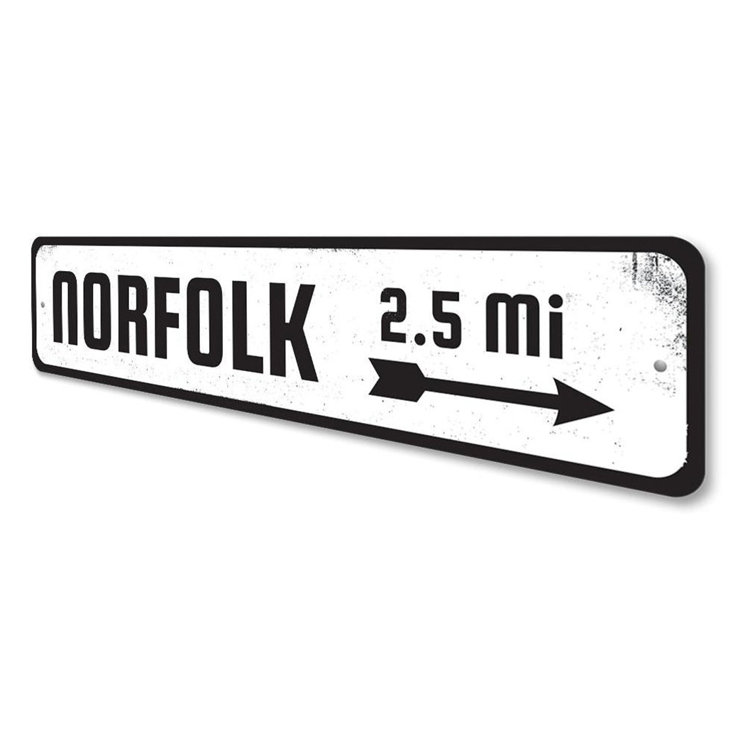 Location Arrow Sign