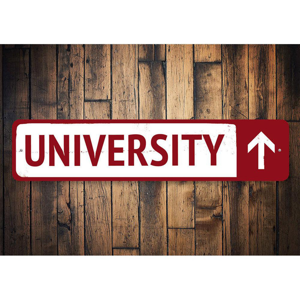 University Sign