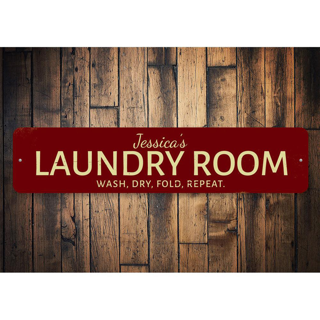 Wash Dry Fold Repeat Sign