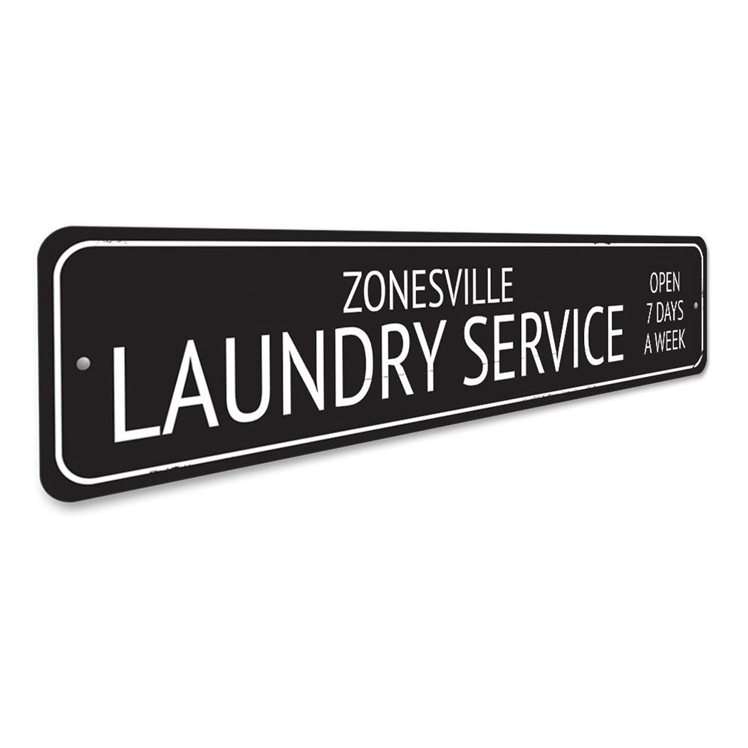 Laundry Service Sign