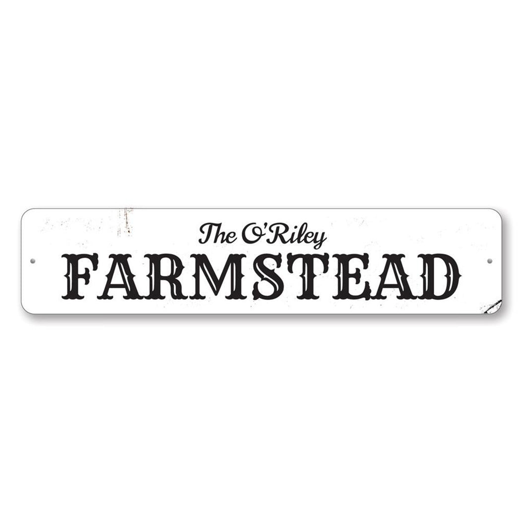 Farmstead Metal Sign