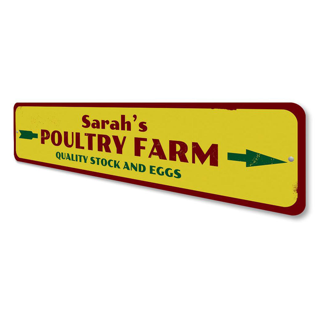Poultry Farm Sign