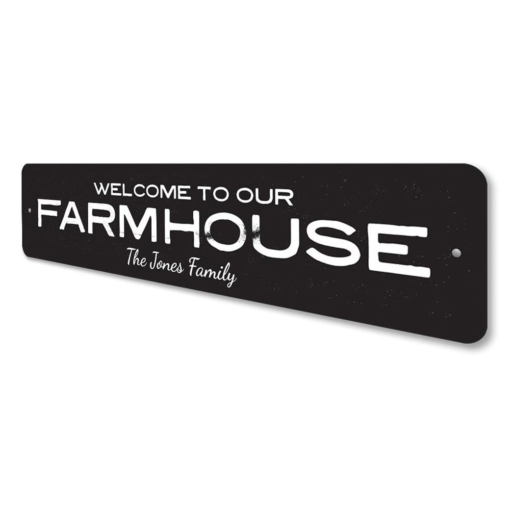 Farmhouse Welcome Sign