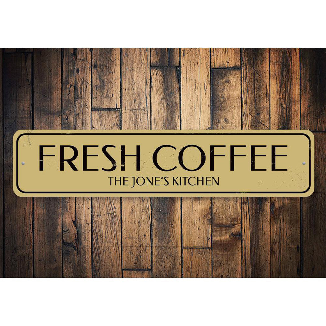 Fresh Coffee Kitchen Sign