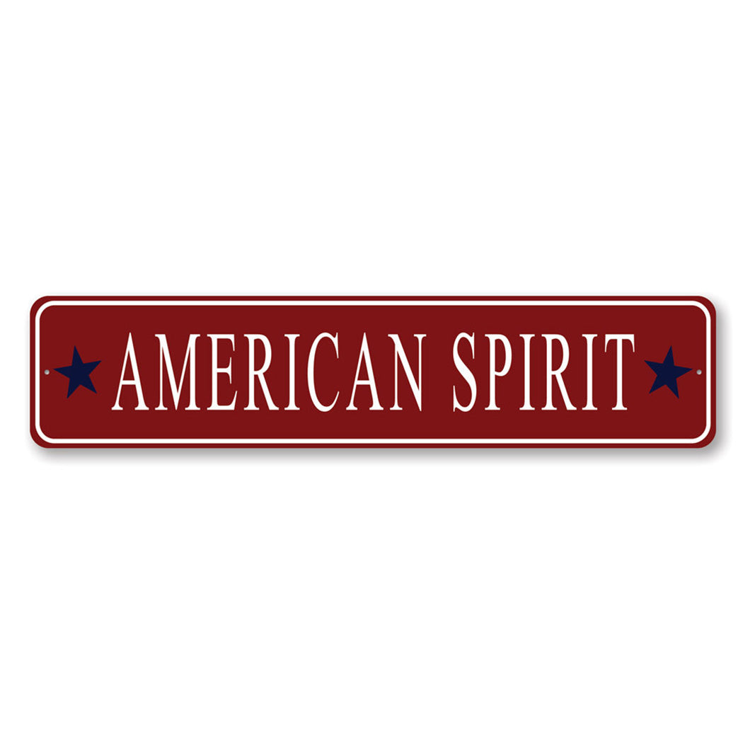 American Spirit Sign