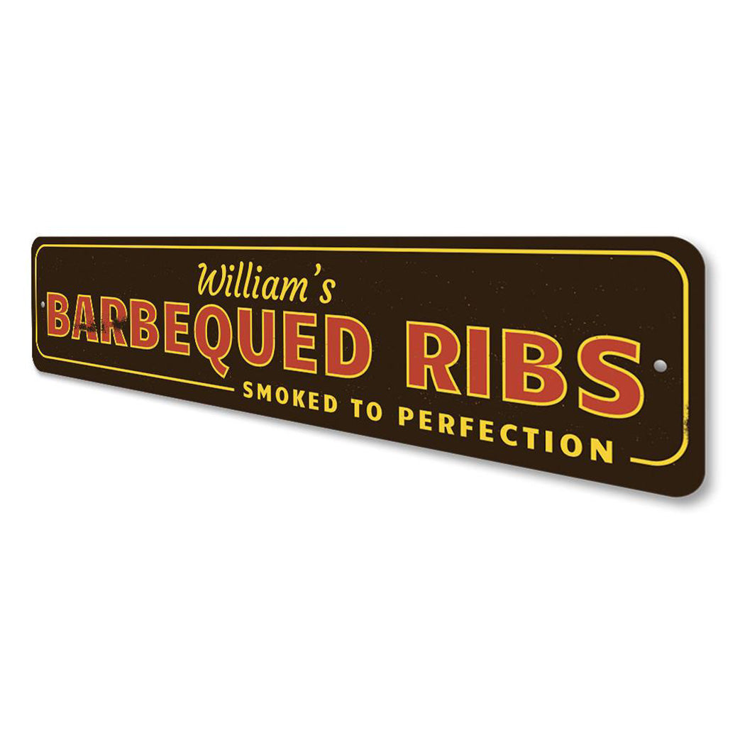Barbecued Ribs Sign