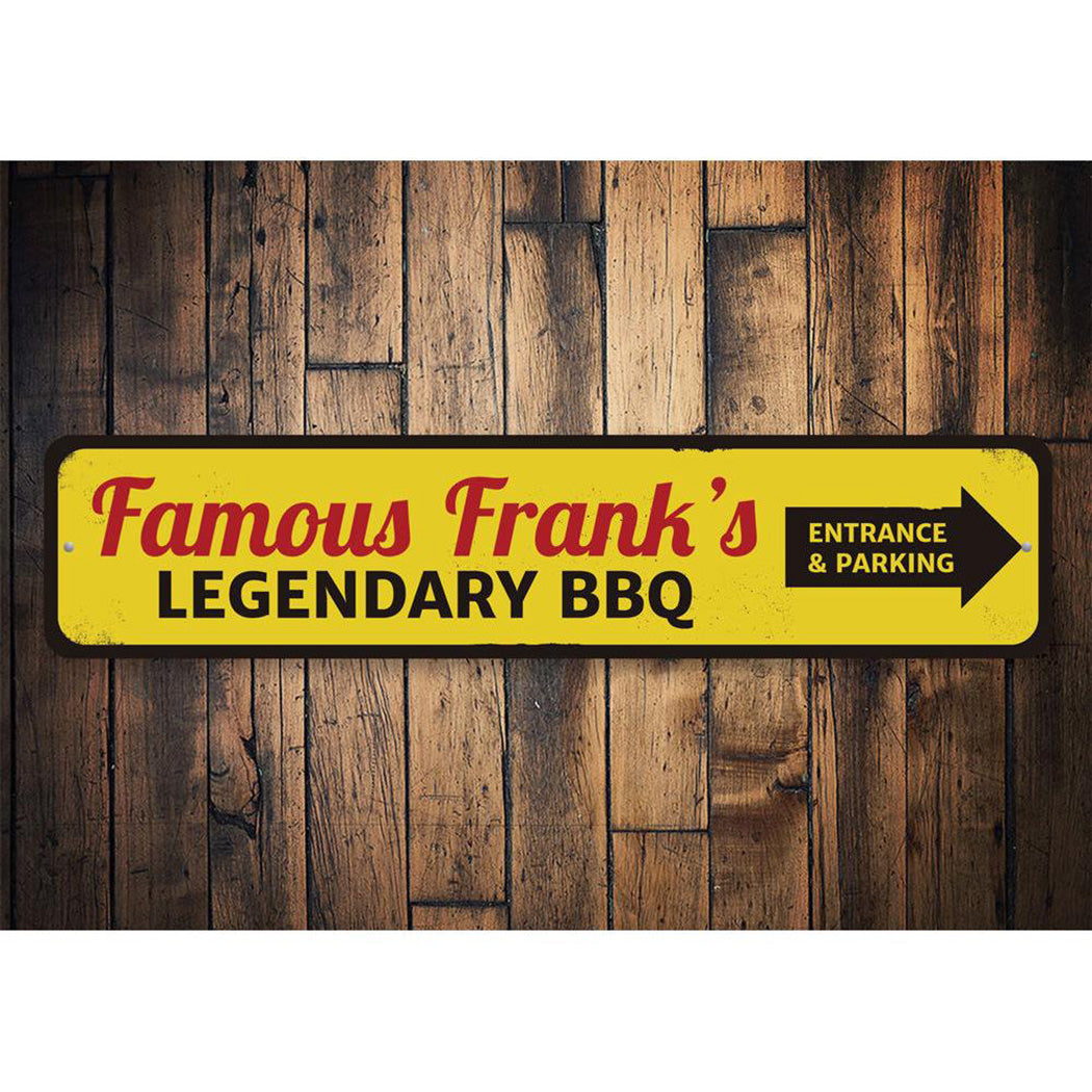 Famous BBQ Sign