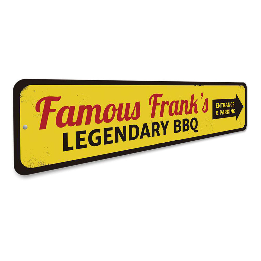 Famous BBQ Sign