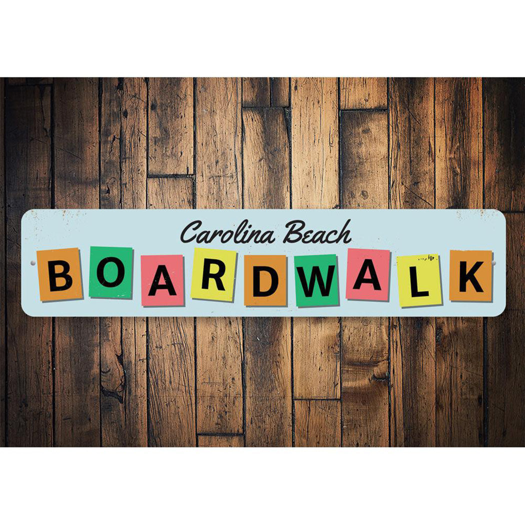Boardwalk Sign
