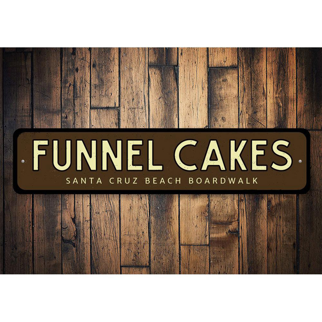 Funnel Cakes Boardwalk Sign