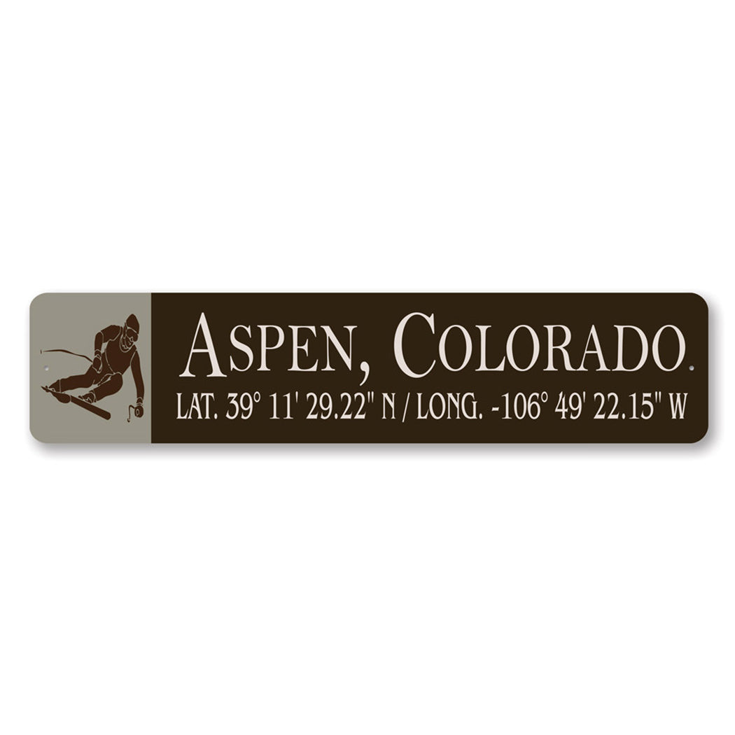 Aspen Colorado Latitude And Longitude Sign