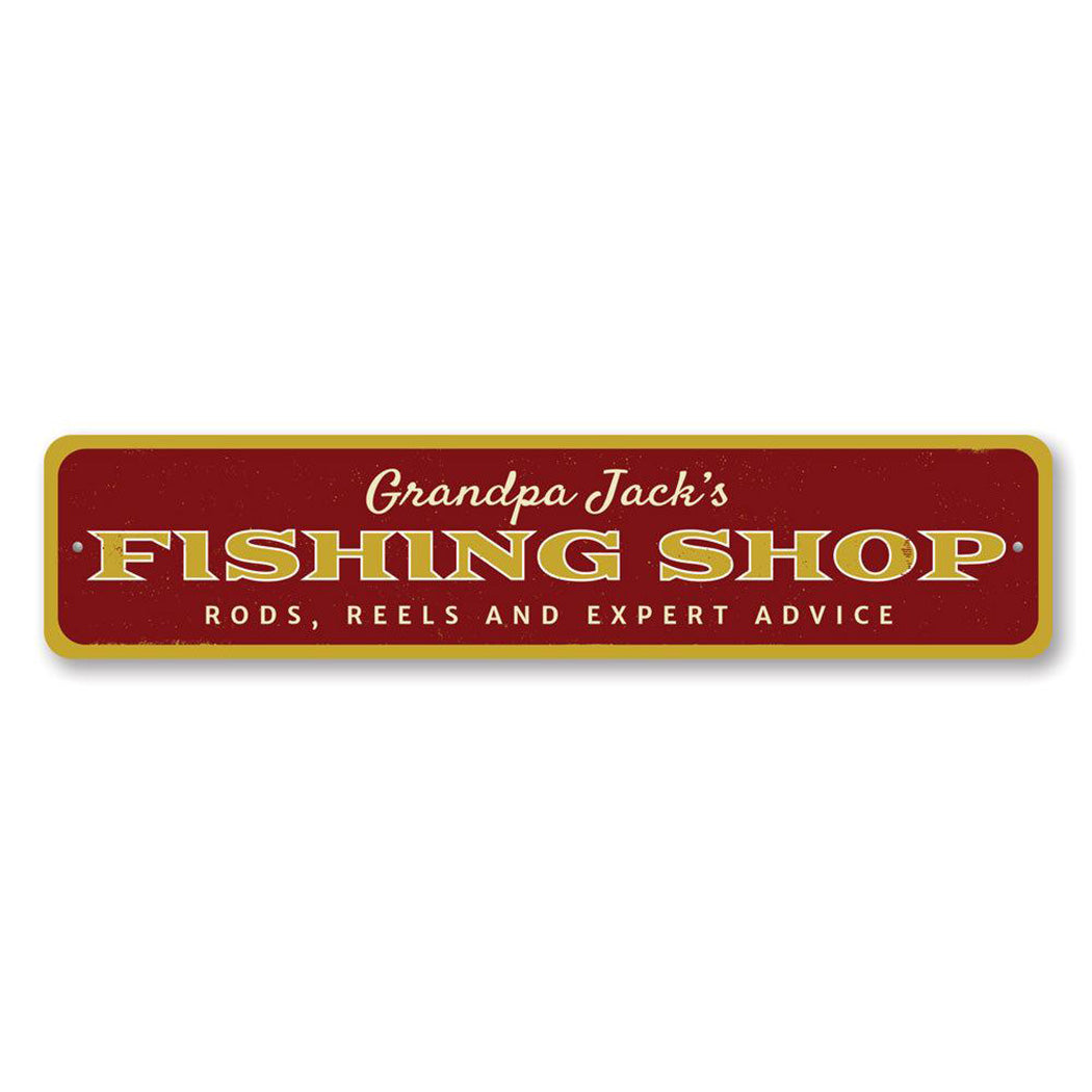 Fishing Shop Sign – Lizton Sign Shop Wholesale