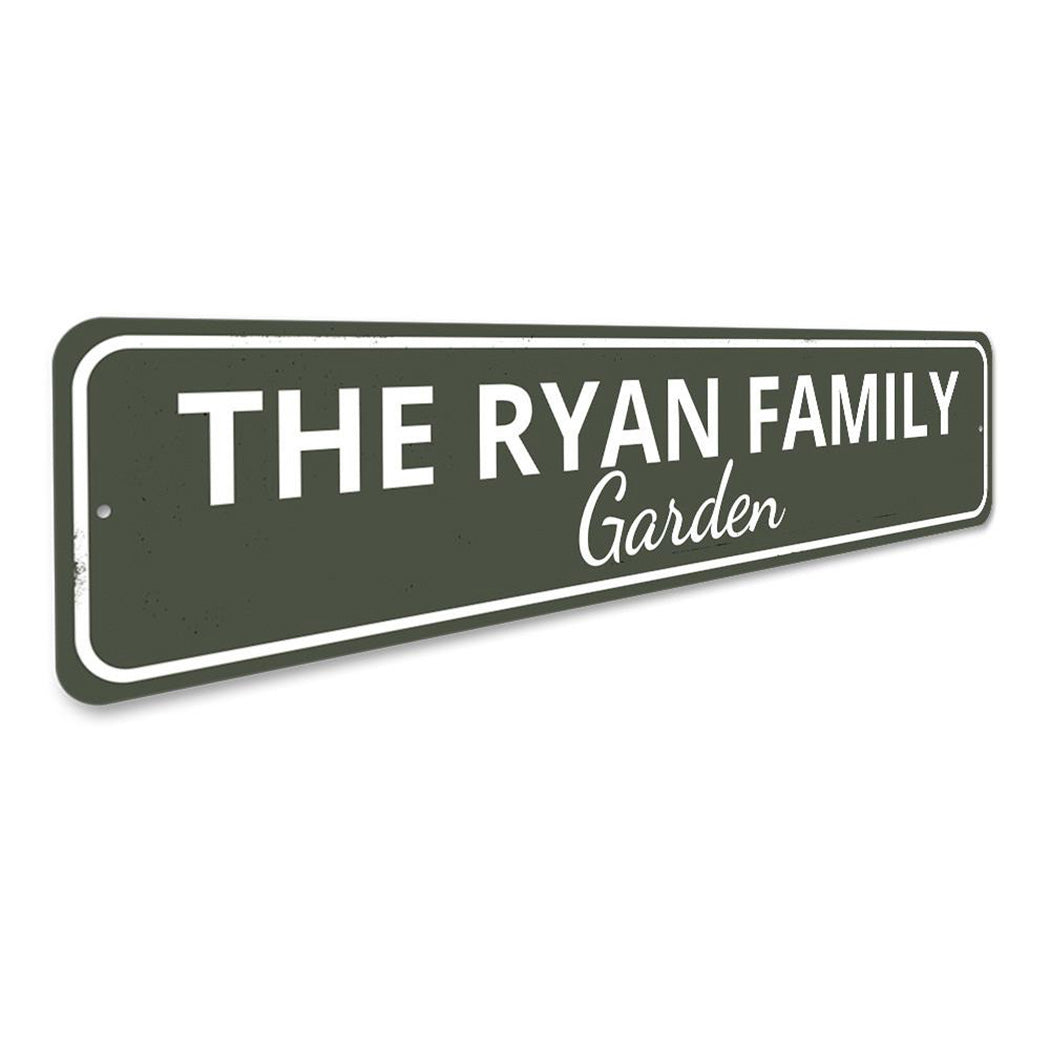 Family Garden Sign