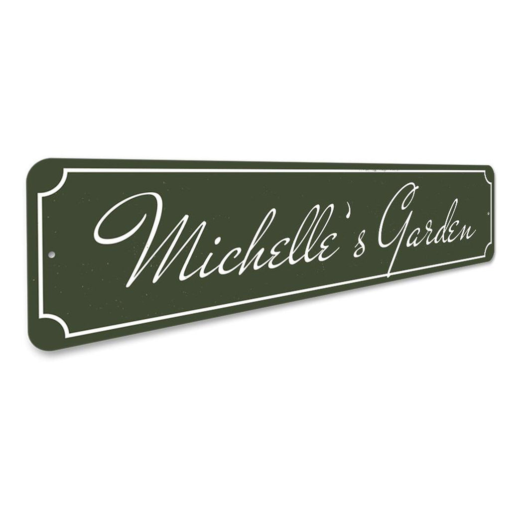 Garden Name Sign