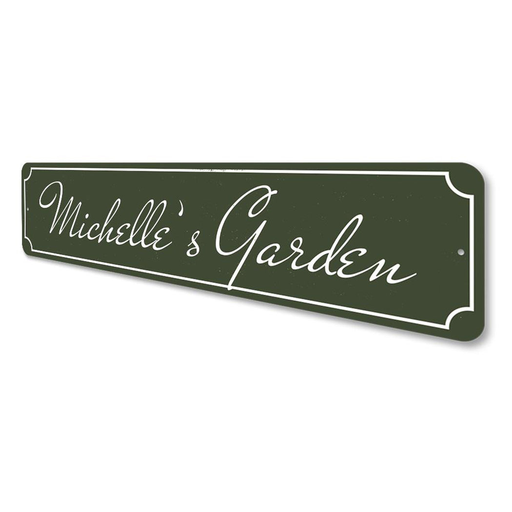 Garden Name Sign