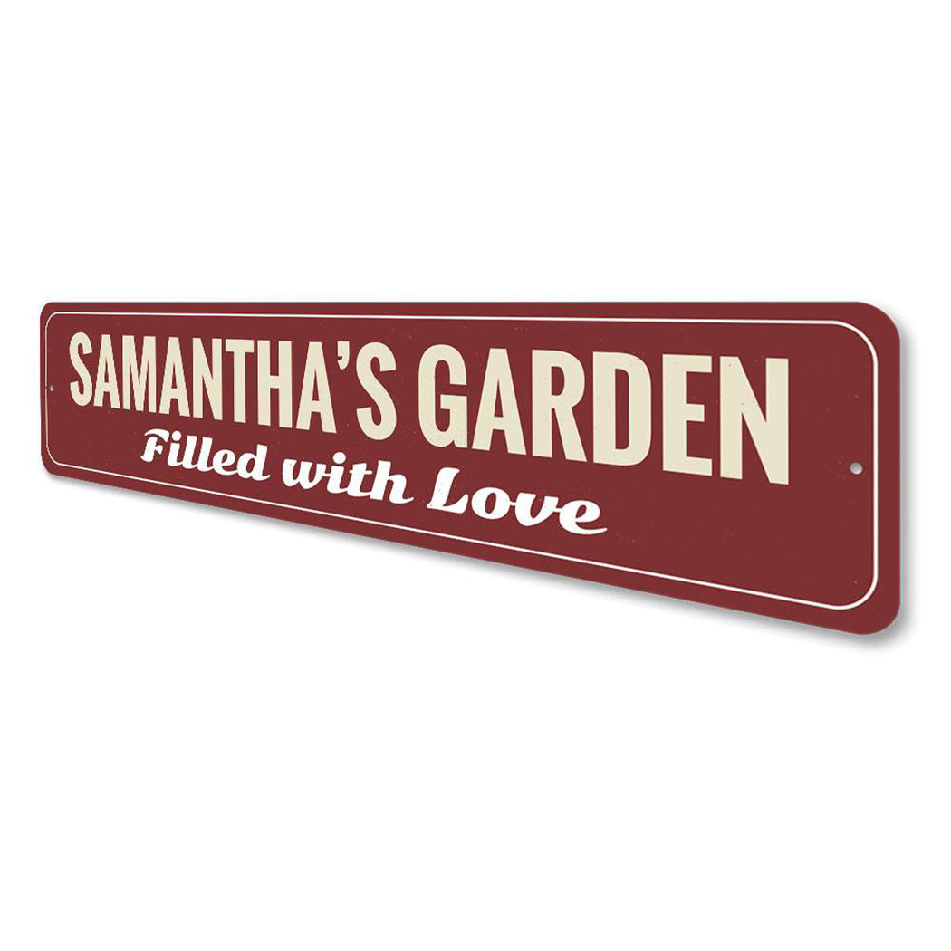 Love Garden Sign