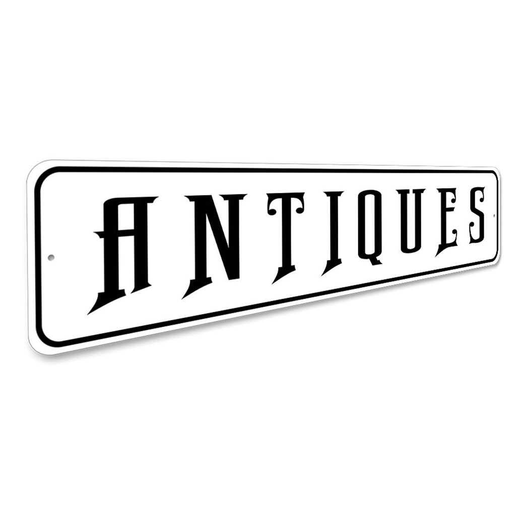 Antiques Novelty Sign