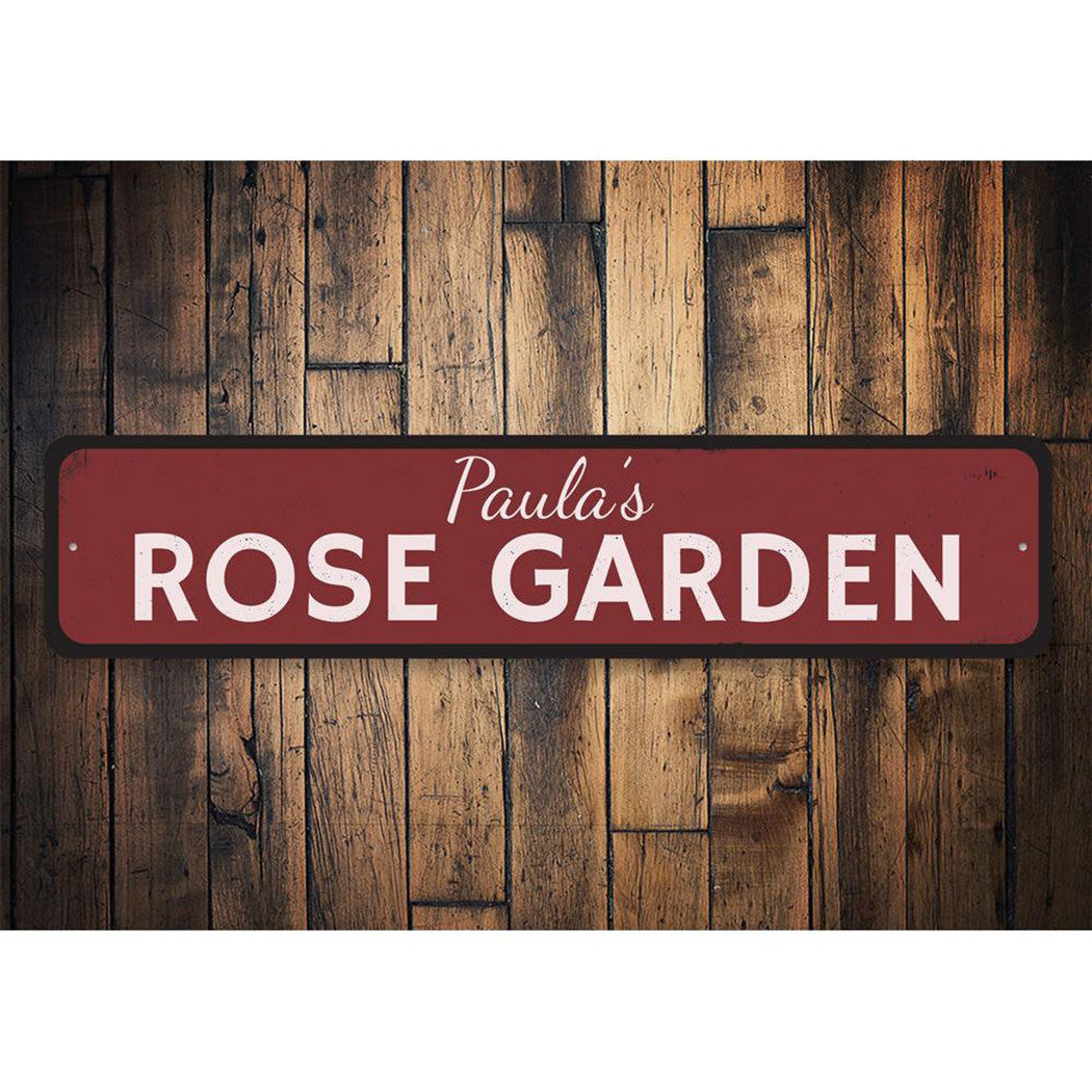 Rose Garden Sign