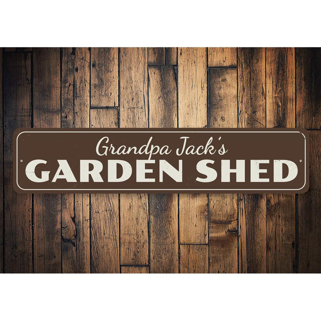 Garden Shed Sign