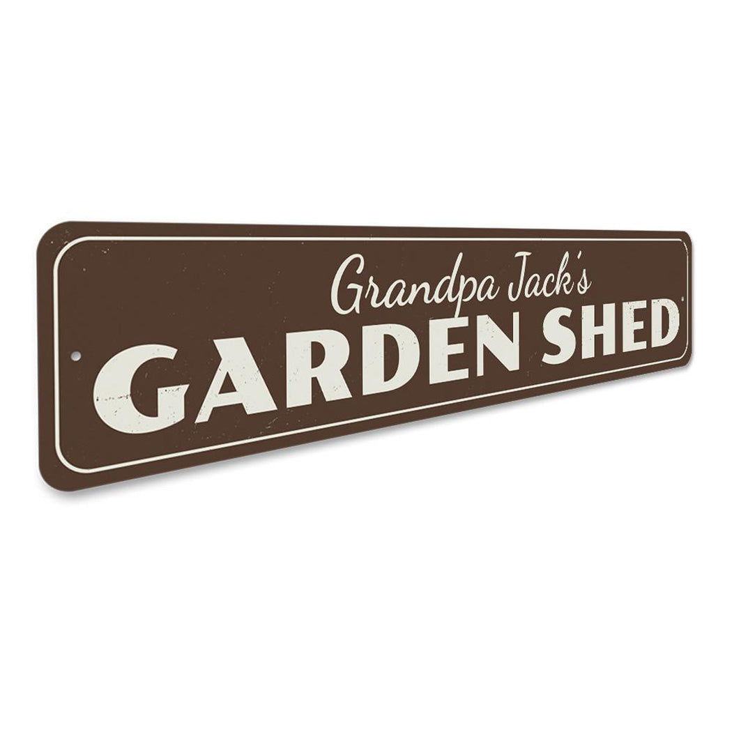 Garden Shed Sign