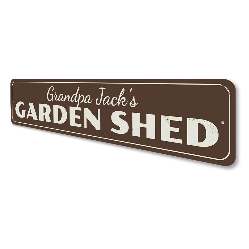 Garden Shed Sign
