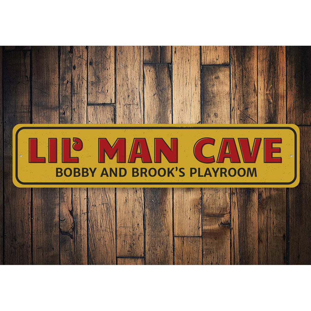 Lil Man Cave Sign