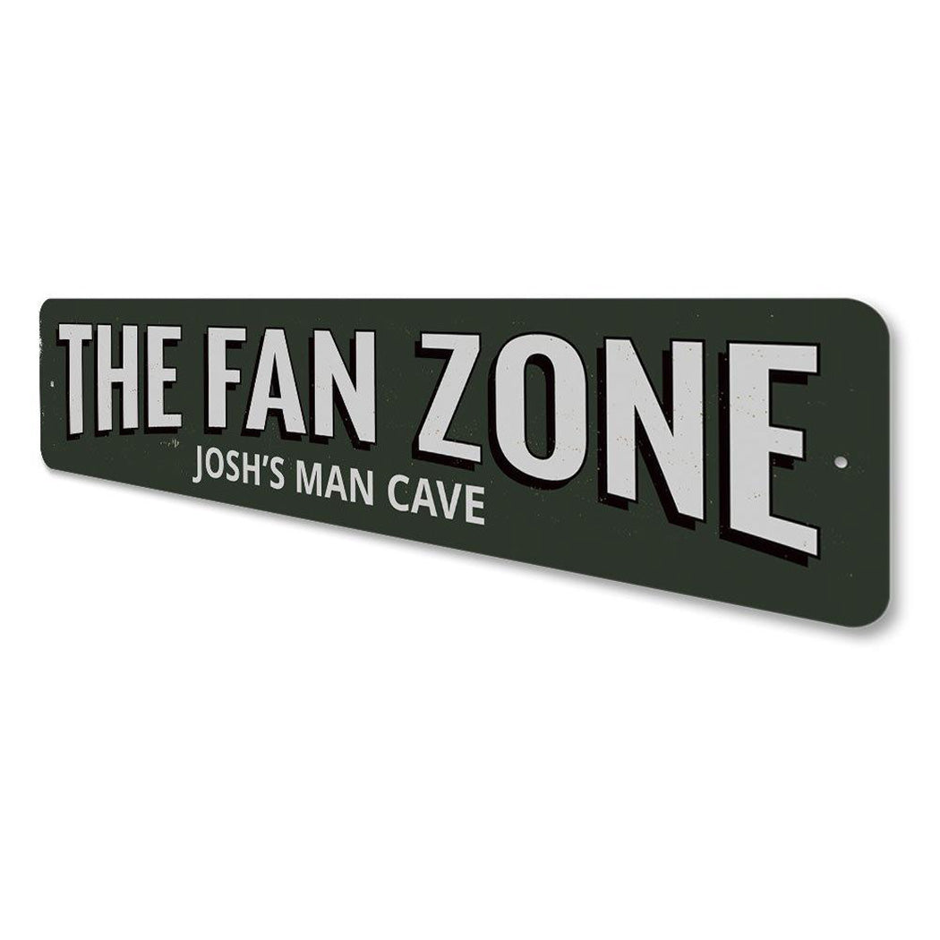 Fan Zone Sign