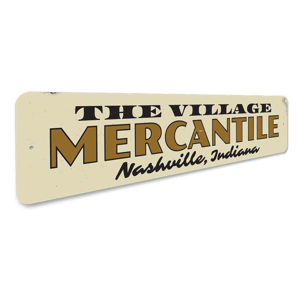 Village Mercantile Sign