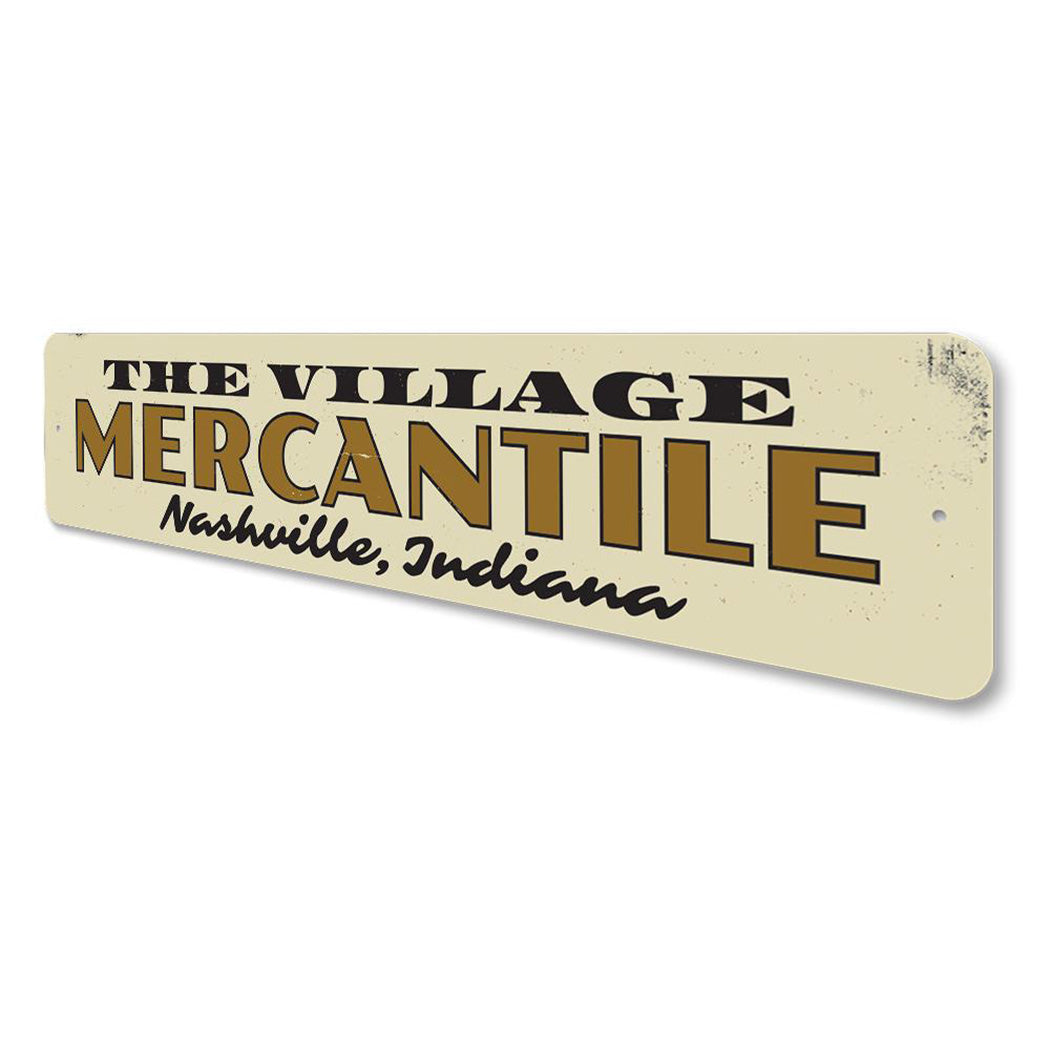 Village Mercantile Sign