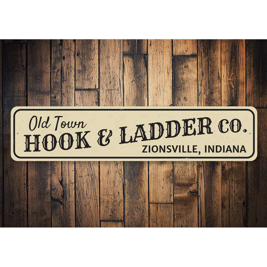 Old Town Hook & Ladder Sign