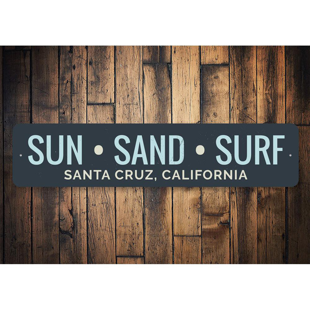 Sun Sand Surf Sign