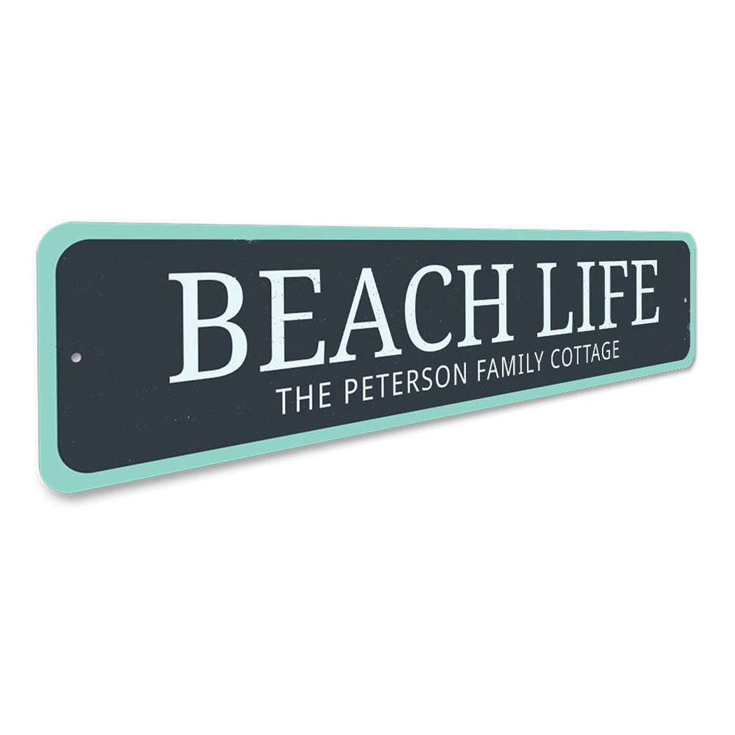 Beach Life Sign