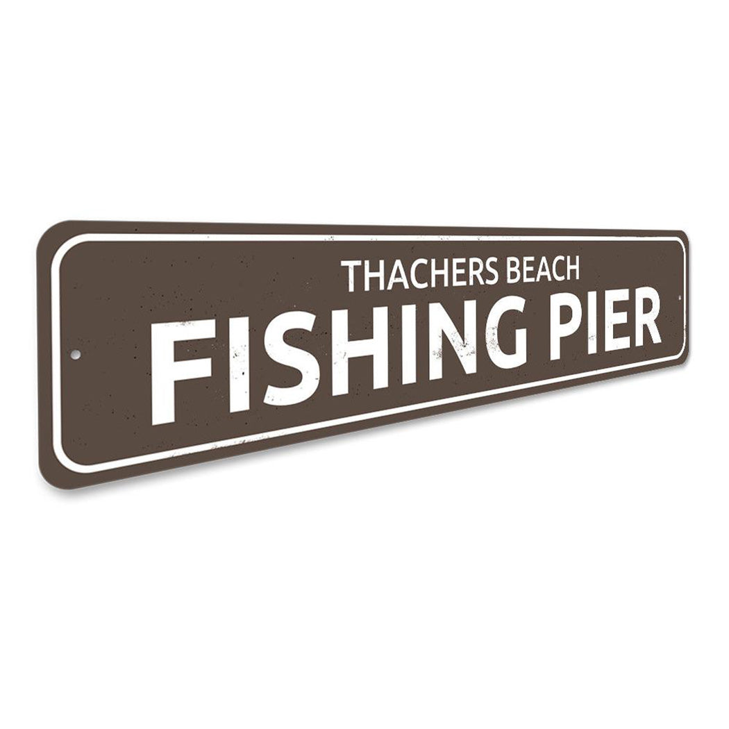 Fishing Pier Sign