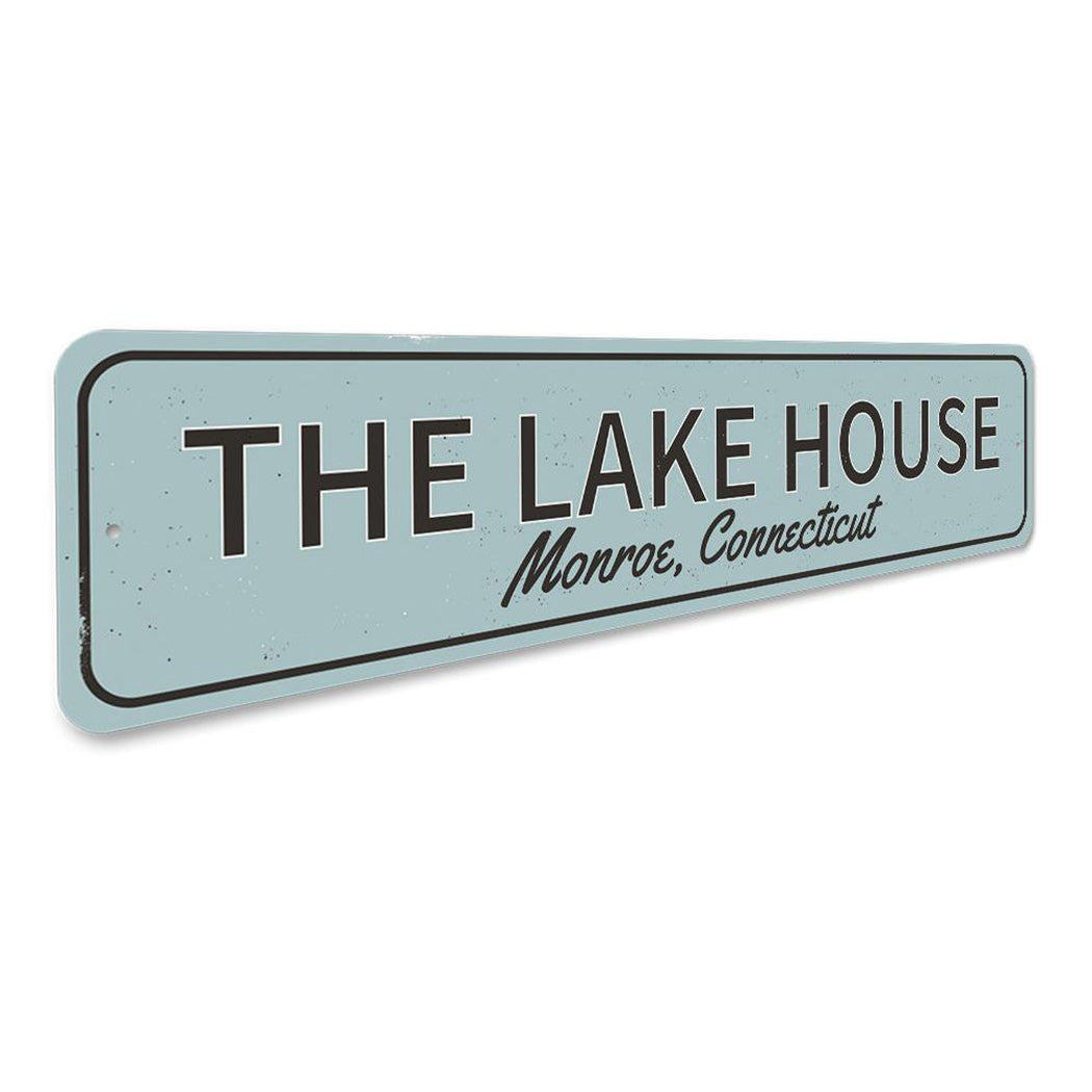The Lake House Sign