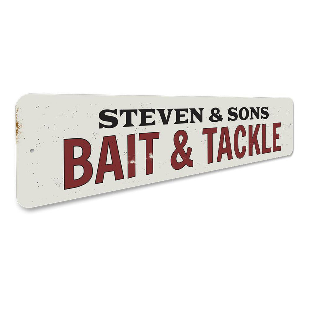 Bait & Tackle Sign