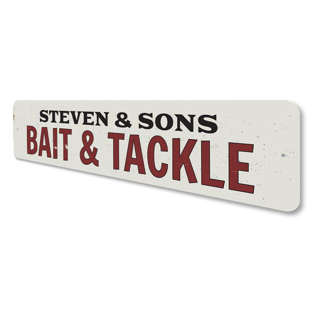Bait & Tackle Sign