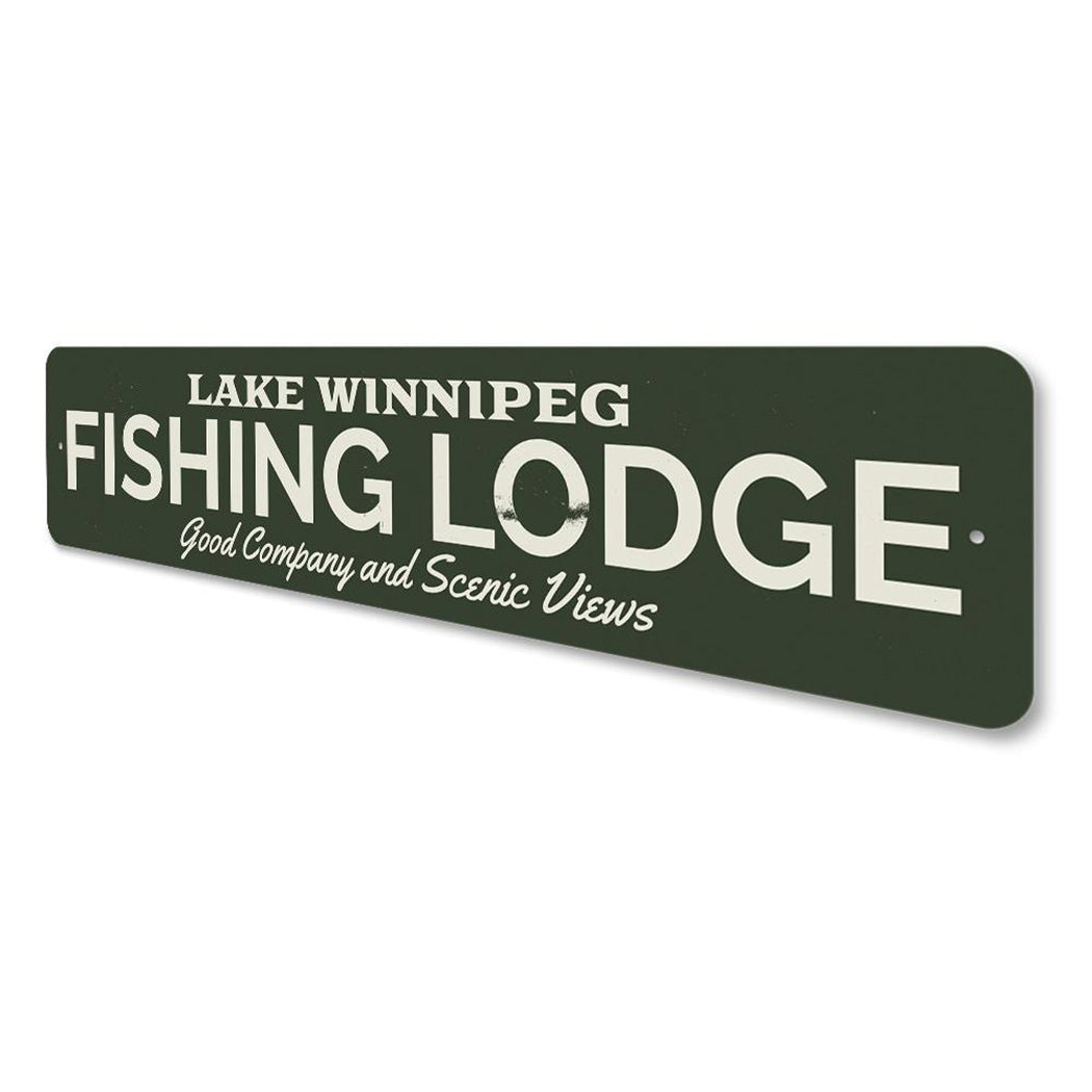 Fishing Lodge Sign