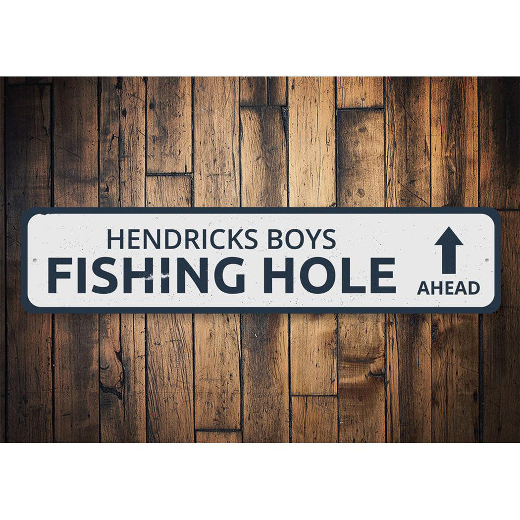 Fishing Hole Sign