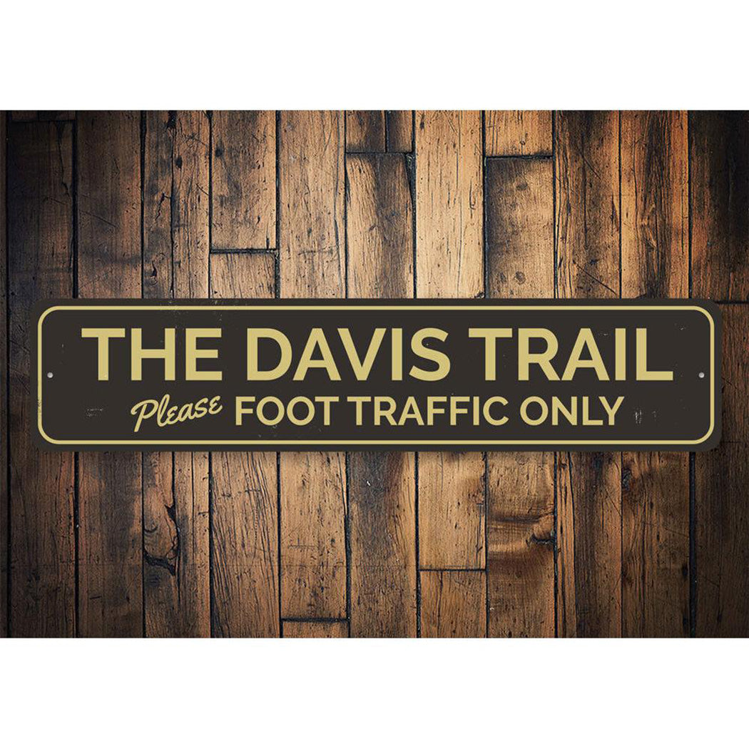 Trail Name Sign