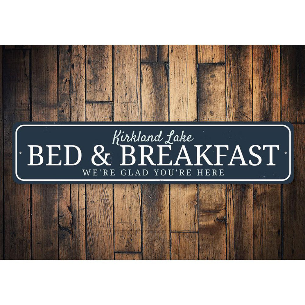 Bed & Breakfast Sign