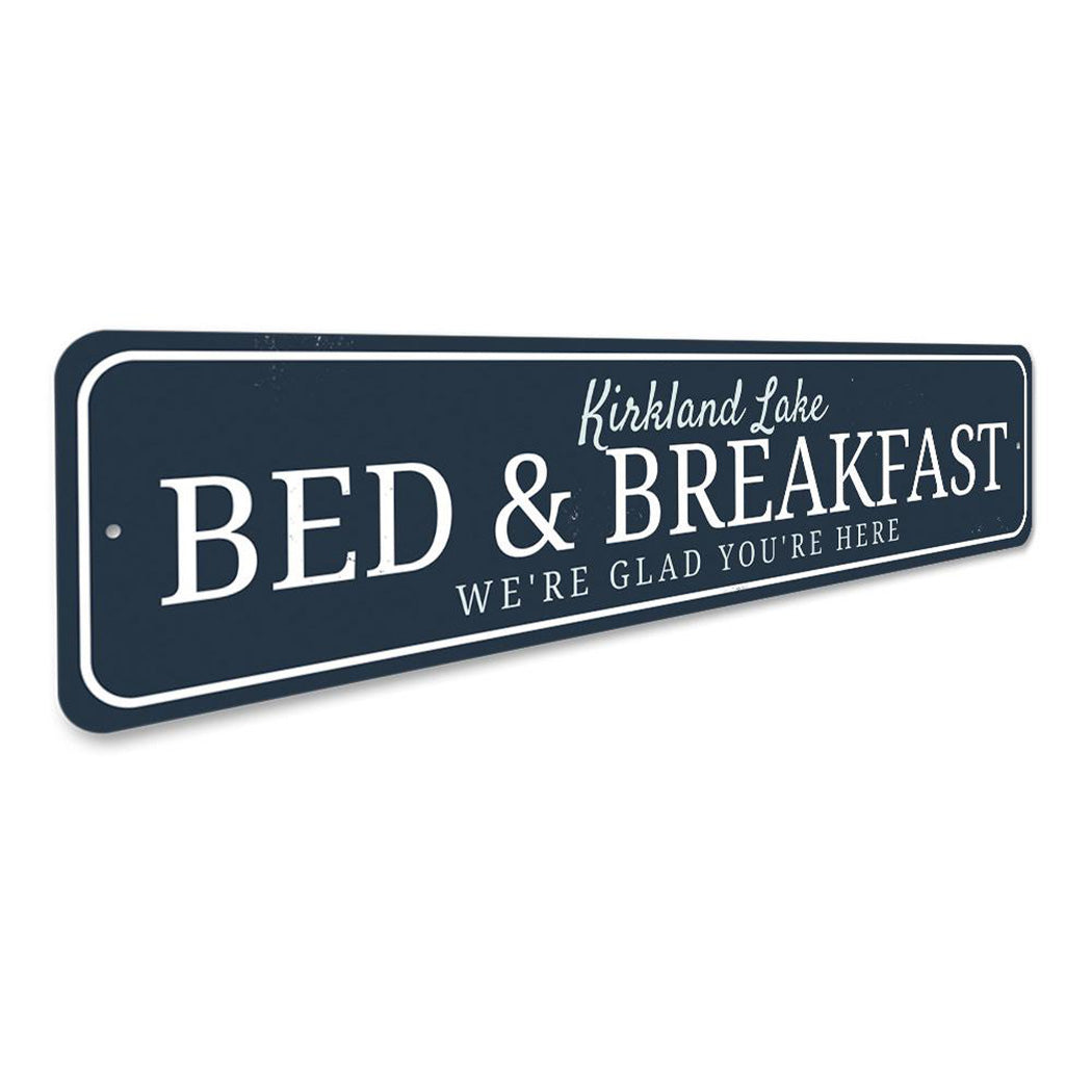 Bed & Breakfast Sign