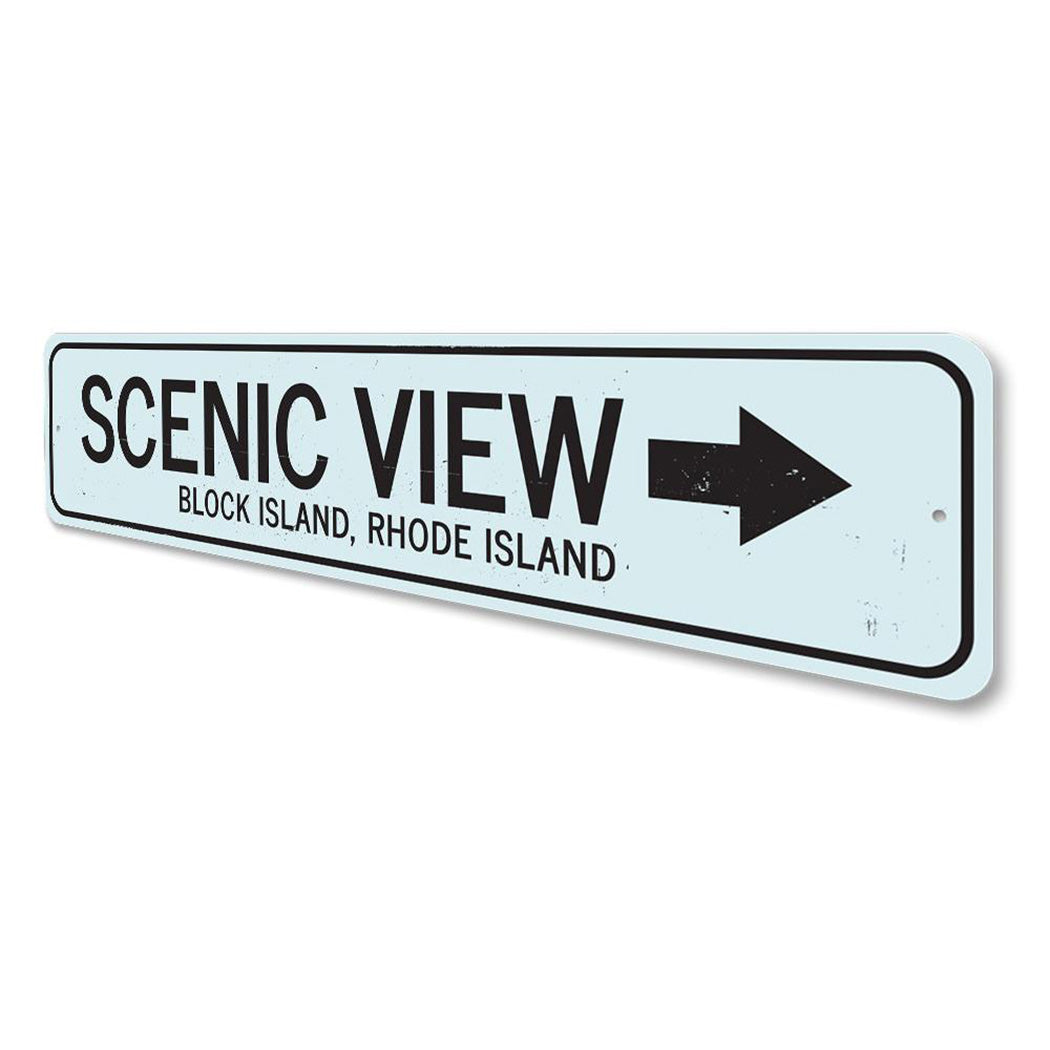 Scenic View Sign
