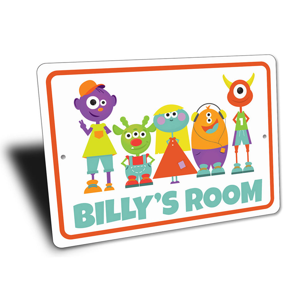 Alien Character Sign